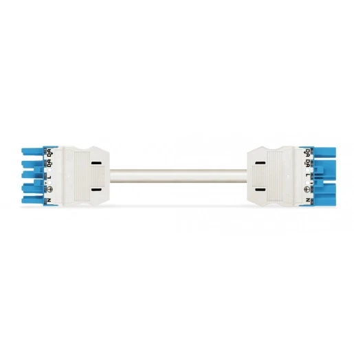 Wago Serie 771 Patchkabel gebouwinstallatie 5p Contrastekker (female) Stekker 3000mm
