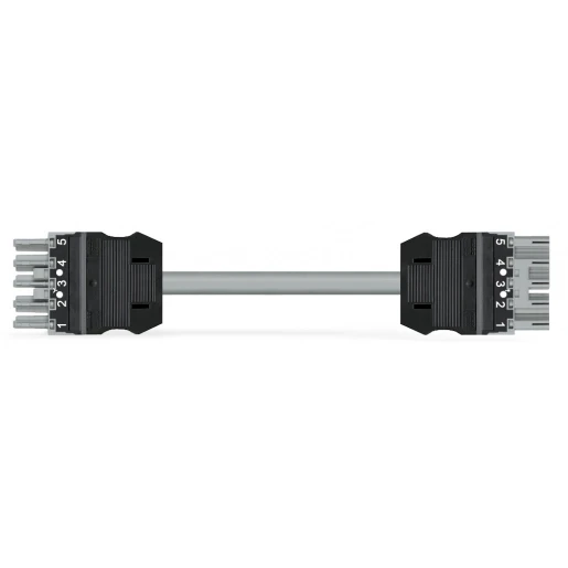 Wago Serie 771 Patchkabel gebouwinstallatie 5p Contrastekker (female) Stekker 7000mm