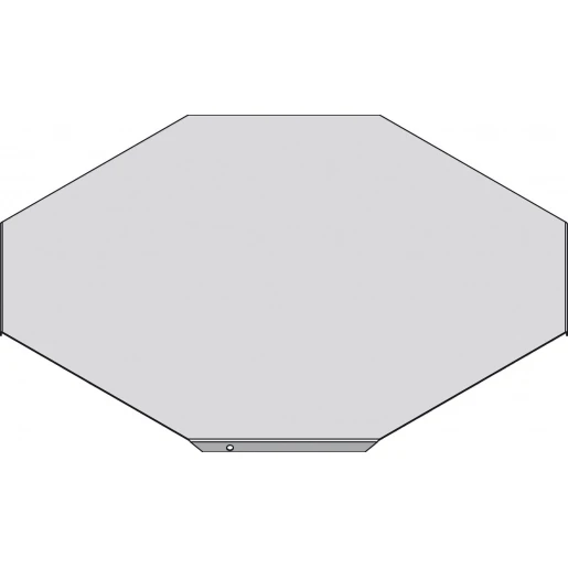 Stago KG281 kruisstukdeksel vlak (voor kabeldraagsysteem) 500mm Staal geen CSU301650126