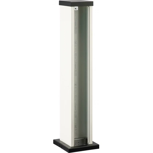 Legrand CL-6 Aansluitzuil dubbelzijdig 670mm 2 compartimenten wit RAL 9010 350275