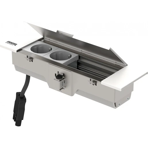 HPL INDESQ HERTZ+INBOUW UNIT 4V 2XWCD+2XM45 WIT
