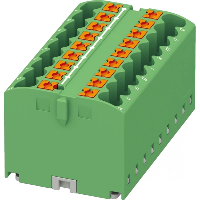 Phoenix Contact PTFIX Verbindingsrijgklem 0,14-4mm² eendr. 0,14-2,5mm² meerdr. Groen