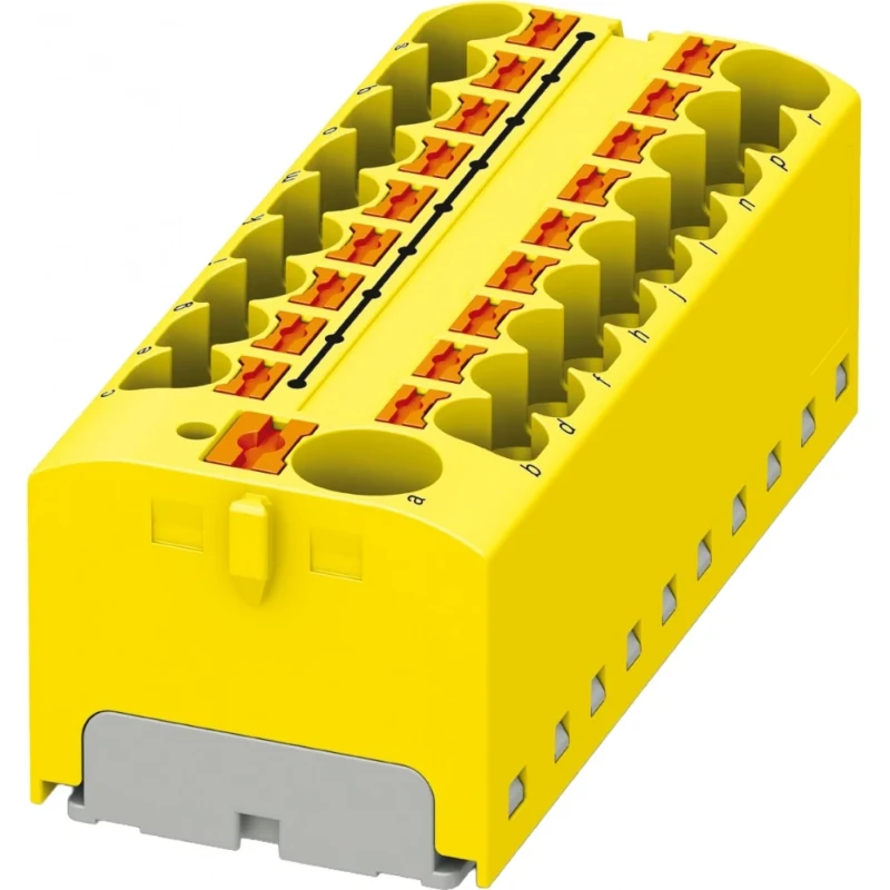 Phoenix Contact PTFIX Verbindingsrijgklem 0,2-6mm² eendr. Geel