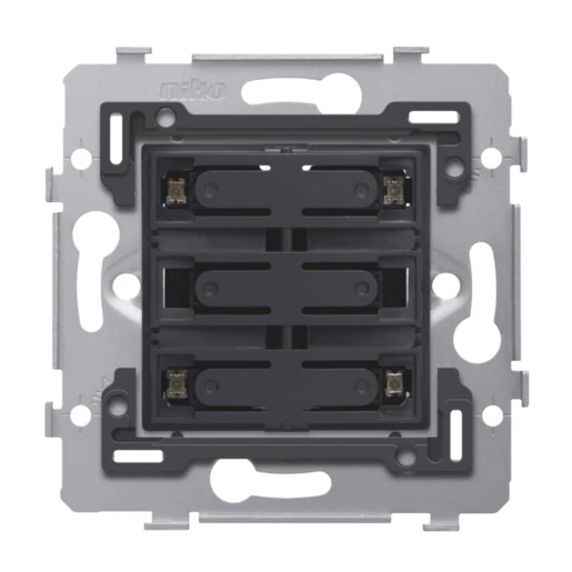 Niko Drukknop + LED inbouw groepen drukcontact Druk-/tiptoetscontact 170-47171