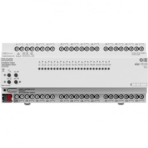 Jung KNX univ. schakelactor 16A 24/12-v.