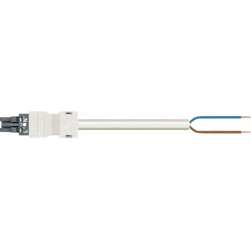 Wago SERIE 771 Patchkabel gebouwinstallatie 2p Contrastekker (female) Vrij kabeluiteinde 1000mm