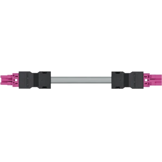 Wago SERIE 771 Patchkabel gebouwinstallatie 2p Contrastekker (female) Stekker 8000mm