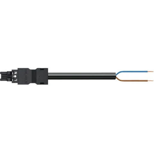 Wago SERIE 771 Patchkabel gebouwinstallatie 2p Contrastekker (female) Vrij kabeluiteinde 4000mm