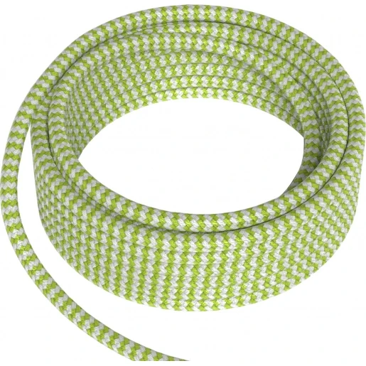 Calex Textile Cable 2x0.75mm2 3m Lime/White