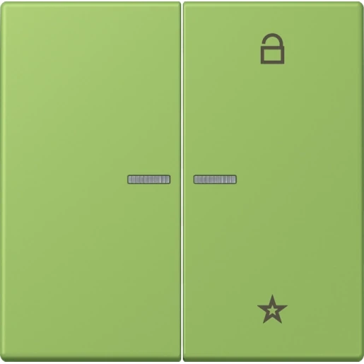 Jung LS range stuurafdekking universeel lc32051 2-voudig Mat FMLC1701220