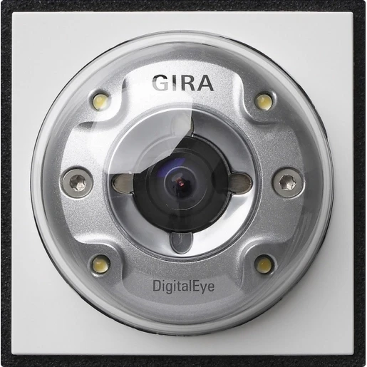 Gira TX_44 Kleurencamera deurstation bussysteem kunststof Inbouw wit 126566