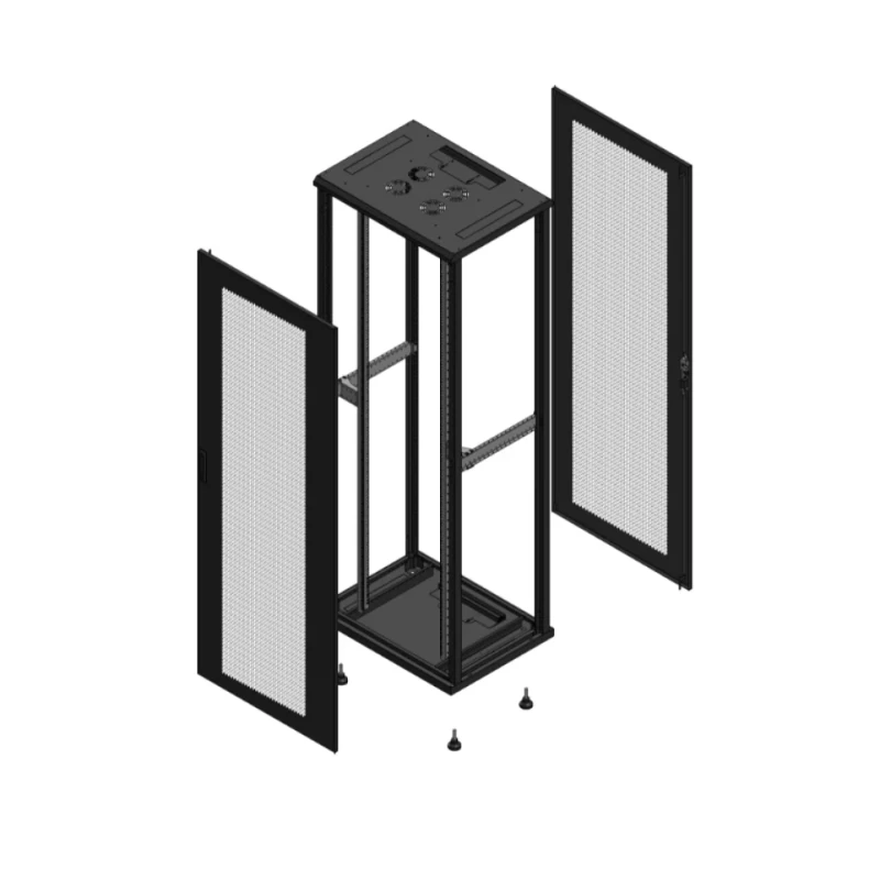 Gigamedia Vloer patchkast AV enkel PER AR enkel PER EX 19" 47HE 800x600mm Zwart GGM 704786PPSPPSEX