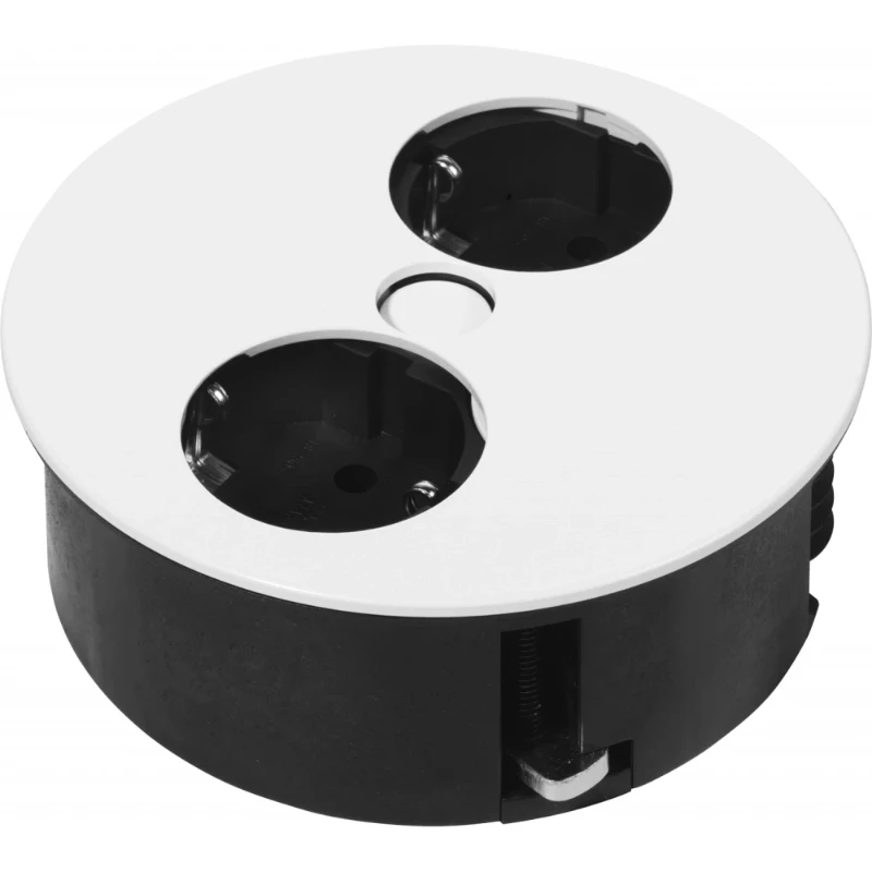 OCS contactdooscombinatie inbouwunit twist 2RA 1A IP20 snoer 2m 55.10.1027