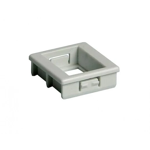 Attema onderdeel adapter c type Modular-Jack Modulair element voor schakelmateriaal Zonder label grijs AT1976