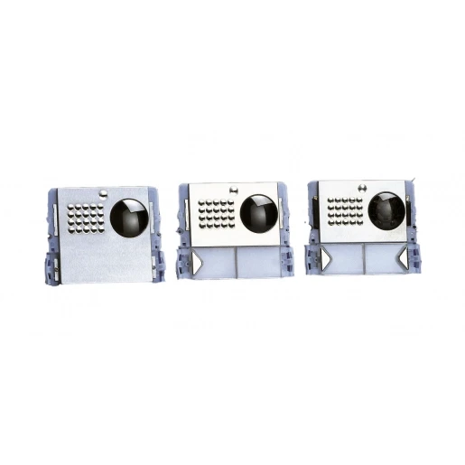 Comelit Powercom Audio/video-unit video-module aluminium/kunststof 2-voudig RVS 3321/2