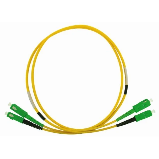 Gigamedia Patchkabel (glasvezel) SC-duplex OS2 3m Geel GGM D3MSCASCA3M