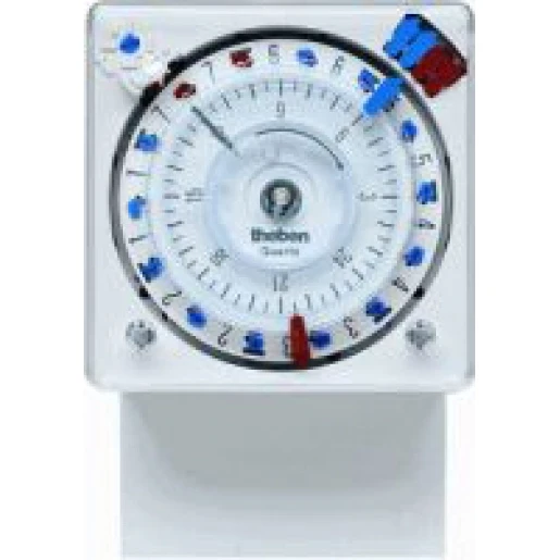 Theben Suleika Analoge schakelklok paneelbouw itho AC Frontmontage 72x72 10A 230V 2 kanalen 2890008