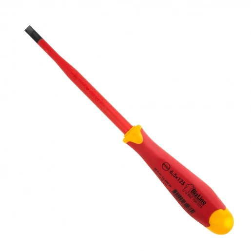Bizline I-SLIM Platte schroevendraaier 6.5x125mm Geïsoleerd 1000 V BIZ 790074