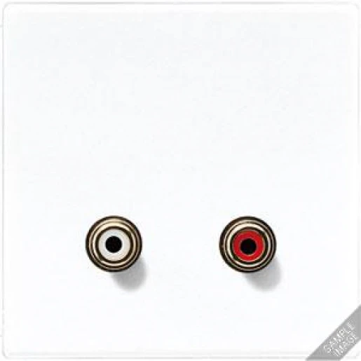 Jung LS range afdekking ls990 cinch audio MALS1021