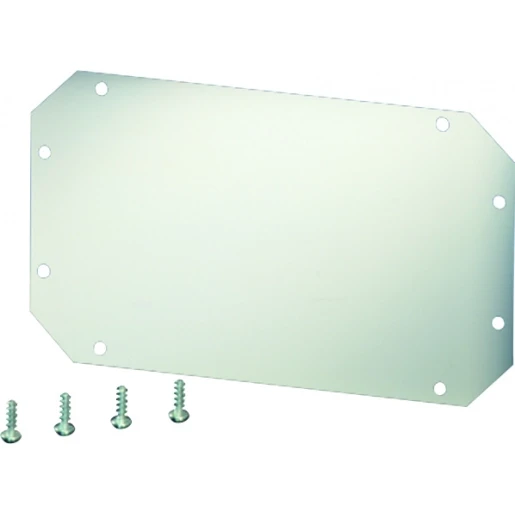 Hensel Montageplaat Pertinax 216x126mm voor Behuizingmaat 1-2-3