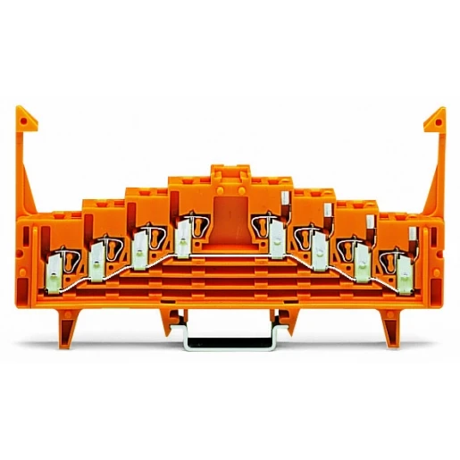 Wago Serie 727 Verbindingsrijgklem 0,08-1,5mm² eendr. 0,08-1,5mm² meerdr. Oranje