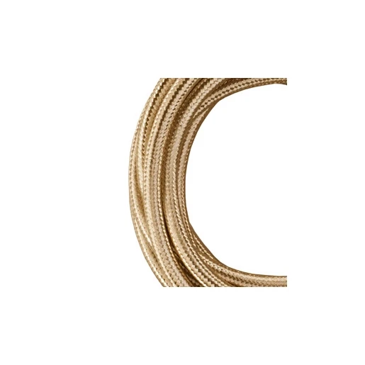 Bailey TEXTILE CABLE 2C METALLIC CHAMPAGNE 3M
