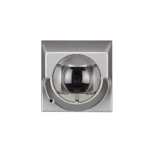 Bticino Axolute MH Tech 2-draads kleurencamera + microfoon binnen bussysteem kunststof Inbouw zilver BT391661