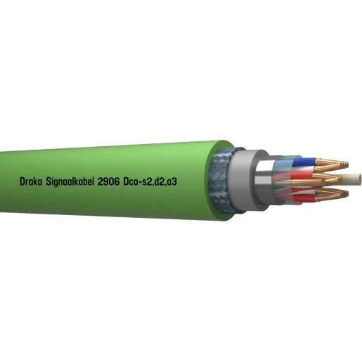 Draka Signaal grondkabel Dca Groen 6x2x0,8mm