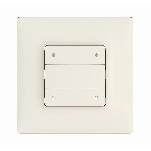 Theben Tastsensor + temperatuursensor KNX 4-voudig wit inbouw RAL 9010 9070806