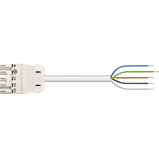 Wago SERIE 771 Patchkabel gebouwinstallatie 5p Stekker Vrij kabeluiteinde 6000mm