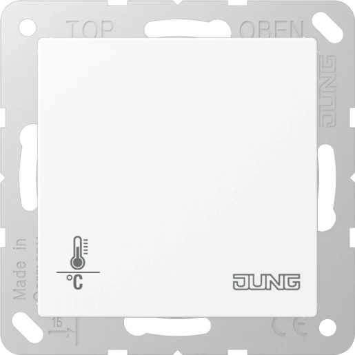 Jung KNX obj.regelaar + 4 bin A/AS SLV matwit
