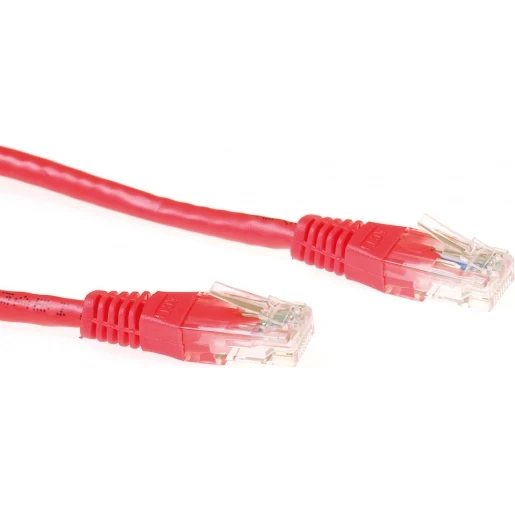 ACT Patchkabel U / UTP Cat6 rood IB8551