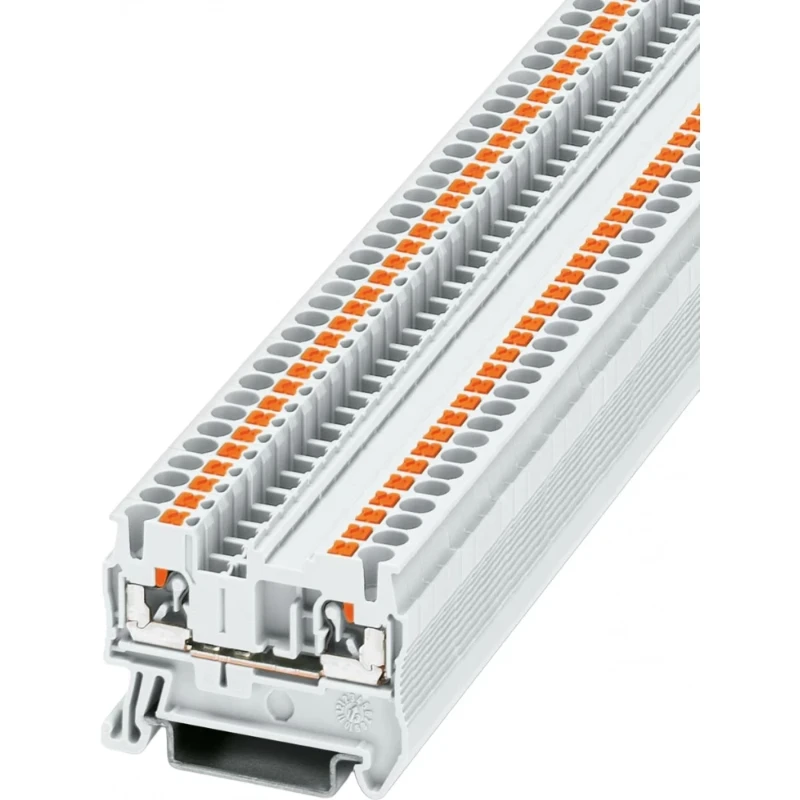 Phoenix Contact PT 2,5 WIT Aansluitklem nominale stroom: 24 A aansluitmethode: Push-in-aansluiting nominale aansluitdoorsnede: 2,5 mm² doorsnede: 0,14 mm² - 4 mm² Wit