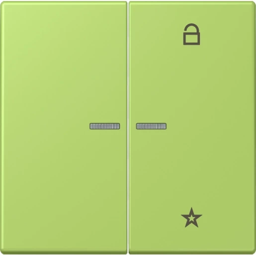 Jung LS range stuurafdekking universeel lc32052 2-voudig Mat FMLC1701221