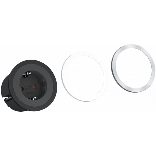 Bachmann Inbouw stopcontacten Contactdooscombinatie 1RA 230A IP20 snoer 2m 926.001