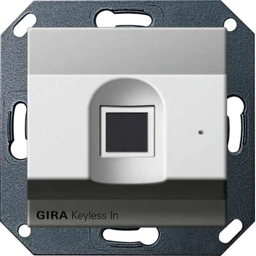 Gira System 55 Sleutelloos in Fingerprint-leeseenheid RVS 2617600