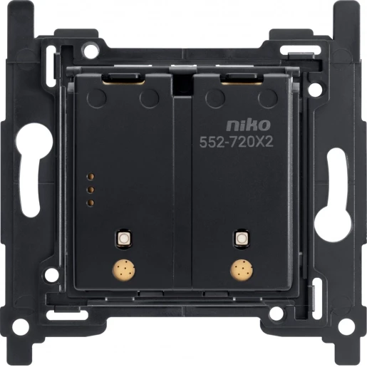 Niko Draadloze schakelaar met batterij tweevoudig Zigbee 552-72002