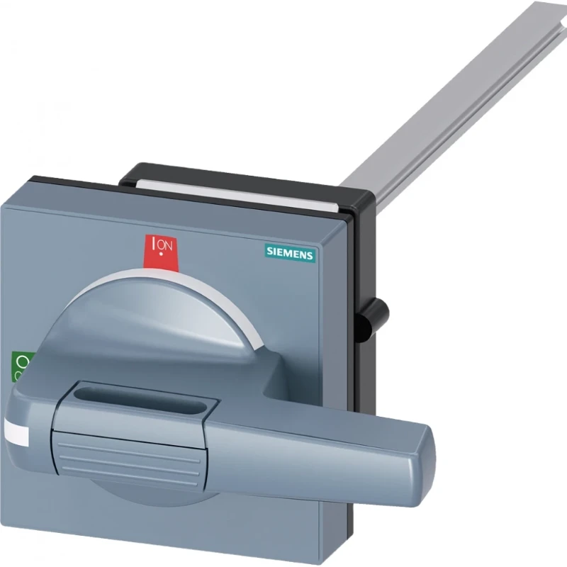 Siemens Door coupling operating mechanism Standard with tolerance compensation Size 100 x 100 Shaft 10x 10 300 mm Test-0-1 Complete unit Handle size 100 mm Accessory