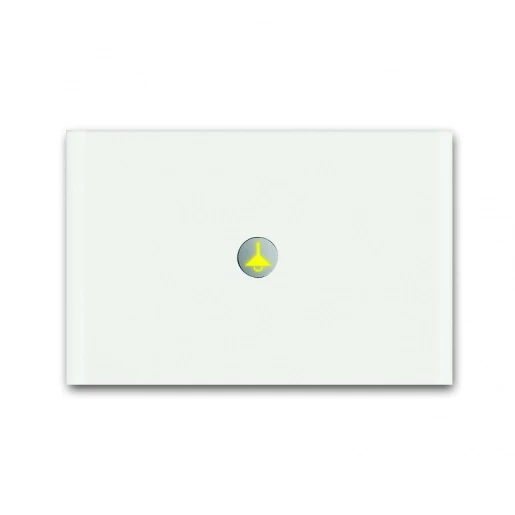 ABB Busch-Jaeger KNX, axcent Tastsensor KNX enkelvoudig wit met tekstv IP20 2CKA006310A0167