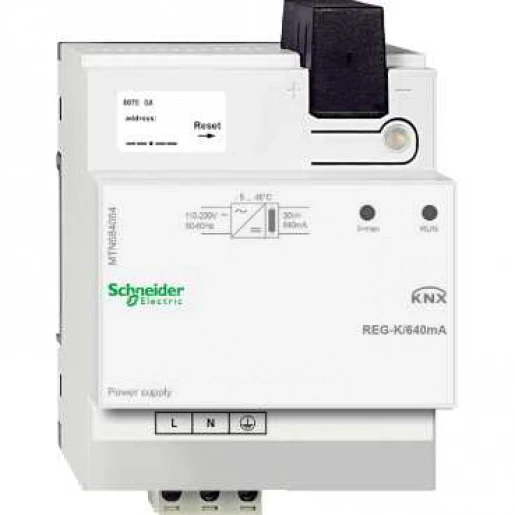 Merten SpaceLogic KNX Voedingseenheid bussysteem KNX 640mA 30V DIN-rail MTN684064