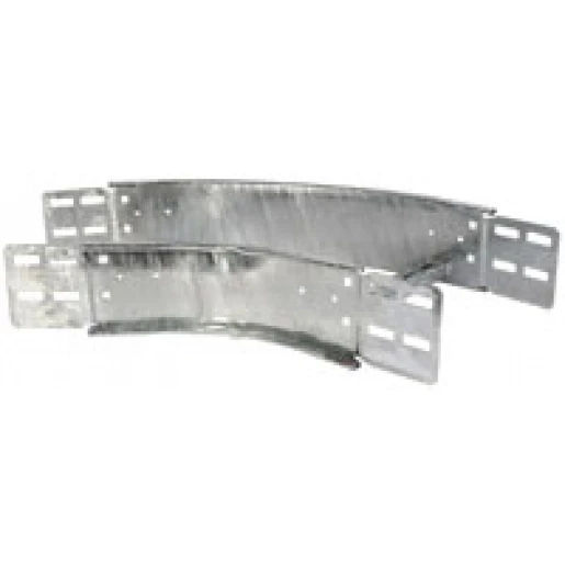 Legrand Swifts bocht / hoekstuk kabelladder 45° 190x125mm RVS RVS RAL 7038 PFB15045300S