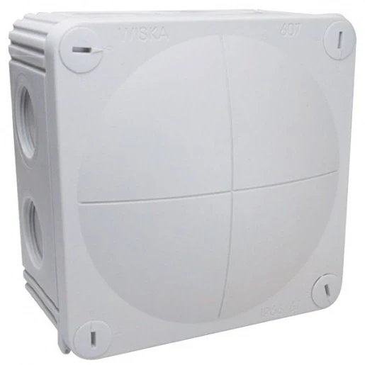 Wiska KABELDOOS 85X85MM MEMBRAAN-EN WARTELINVOER PG16 MET 3X SKV16