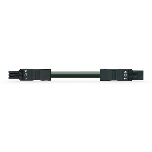 Wago Serie 891 Patchkabel gebouwinstallatie 3p Contrastekker (female) Stekker 3000mm