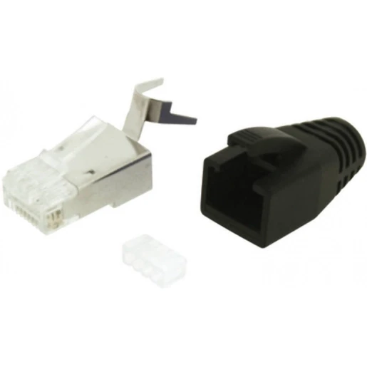 Gigamedia RJ45 MODULAR PLUG FOR SOLID CABLE NOIR