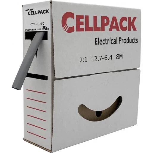 Cellpack Krimpkous/afrolbox dunw.krimpverh.2 : 1-sb/12.7-6.4/grijs/8m