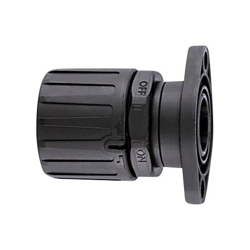 Hellermann Tyton KUNSTSTOF KOPPELING RECHT IP66 MET DRAAIENDE FLENS Ø42MM