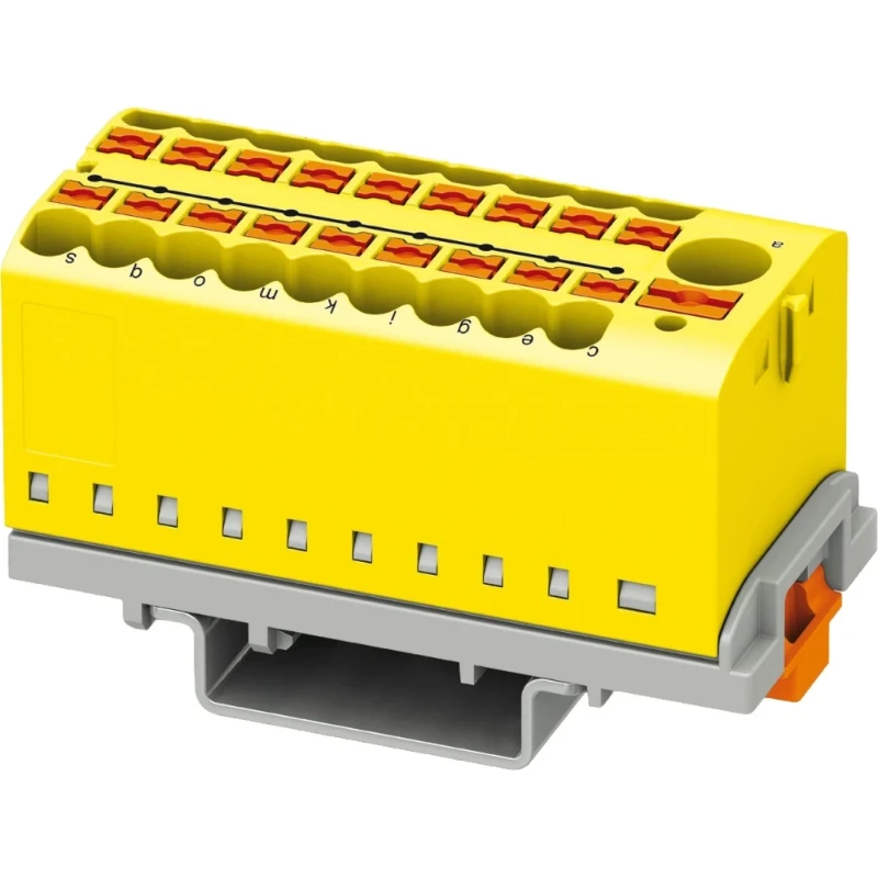 Phoenix Contact PTFIX Verbindingsrijgklem 0,14-4mm² eendr. 0,14-2,5mm² meerdr. Geel