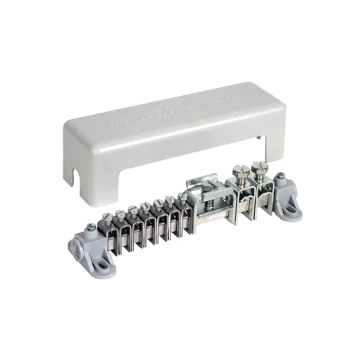 Dehn Equipotential bonding bar with cover 7x 2.5-25mm² 2x16-95mm² 1x fl 40x
