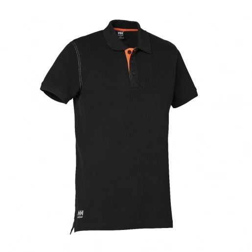Bizline Oxford Polo shirt zwart Maat xxxl Heren BIZ 731275