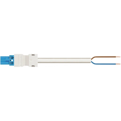 Wago SERIE 771 Patchkabel gebouwinstallatie 2p Stekker Vrij kabeluiteinde 3000mm